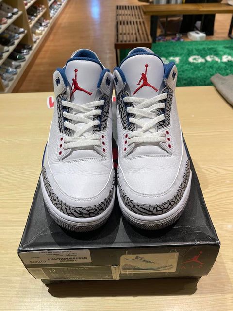 Jordan 3 Retro True Blue (2011) Sz 12