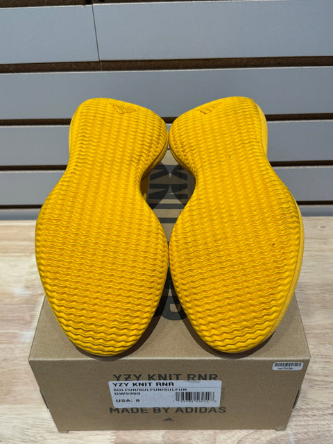 adidas Yeezy Knit RNR Sulfur Sz 8