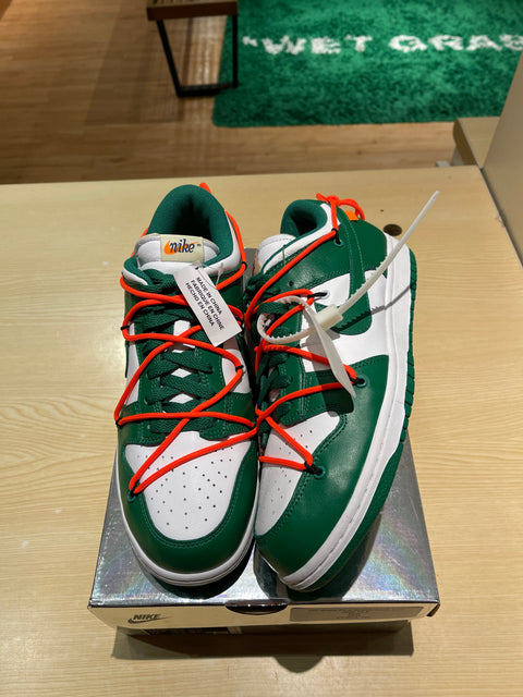 DS Off-White Pine Green Dunk Sz 10.5