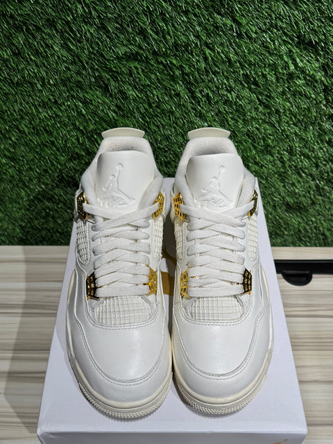 Jordan 4 Retro Metallic Gold (Women's) Sz 6M/7.5W