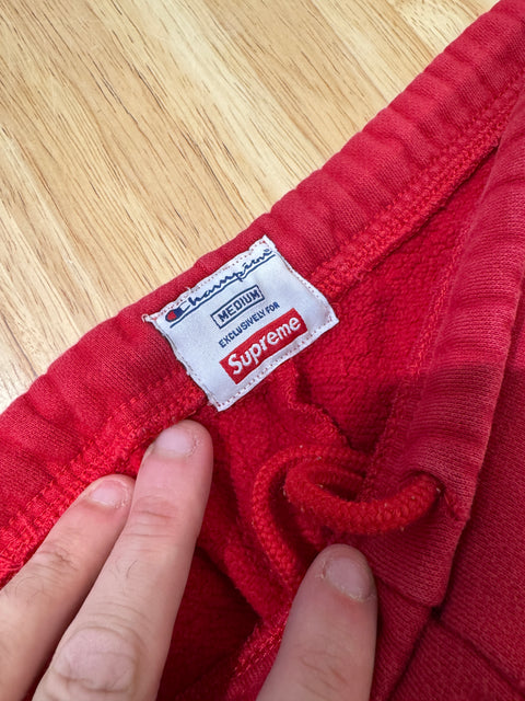Supreme Champion Outline Sweatshort Dark Red Sz M