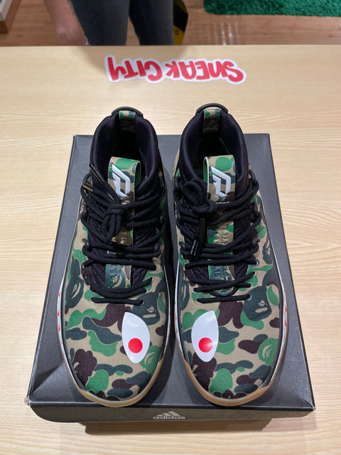 adidas Dame 4 A Bathing Ape Camo