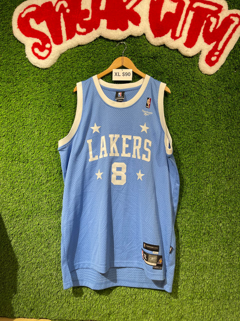 Kobe Bryant Lakers Reebok Jersey Sz XL (+2 length)