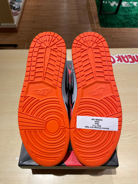 DS Electro Orange Air Jordan 1 Sz 11.5