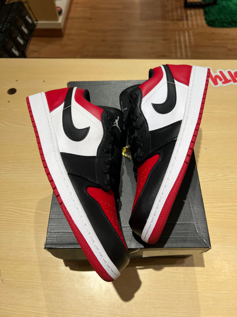 Jordan 1 Low Bred Toe