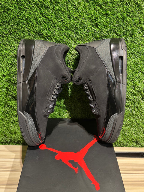 Jordan 3 Retro Black Cat (2025) Sz 10