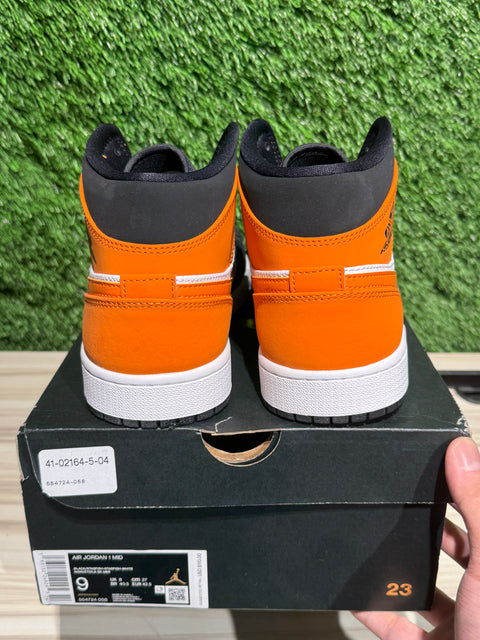 Jordan 1 Mid Shattered Backboard Sz 9M
