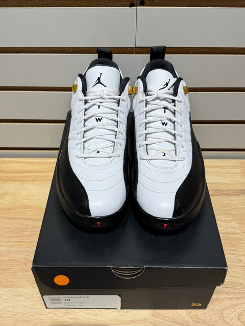 Jordan 12 Retro Low Golf Taxi Sz 10