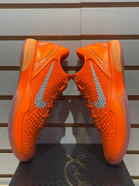 Nike Kobe 6 Protro Total Orange Sz 8