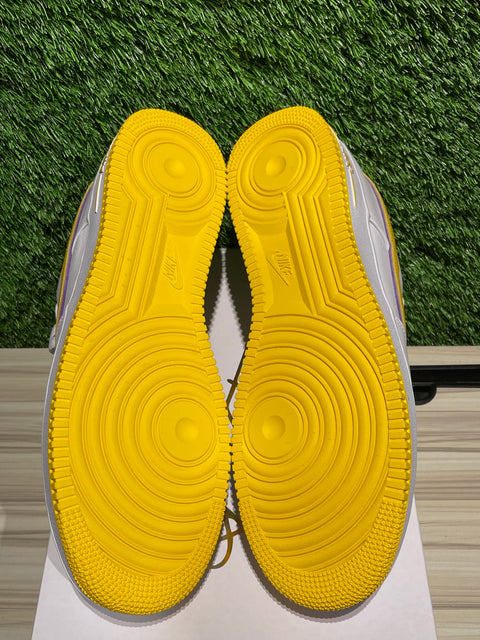 Nike Air Force 1 Low Retro QS Kobe Bryant Lakers Home Sz 14M