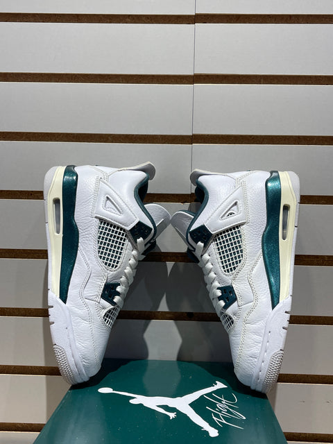 Jordan 4 Retro Oxidized Green (GS) Sz 5Y