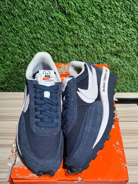 Nike LD Waffle SF sacai Fragment Blue Void Sz 7.5M