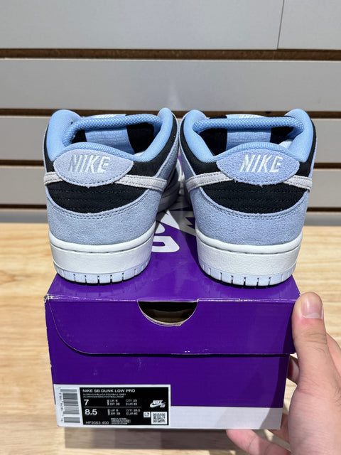 Nike SB Dunk Low Black Aluminum Sz 7