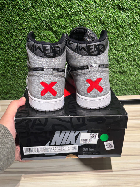 Jordan 1 Retro High OG Rebellionaire Sz 10.5