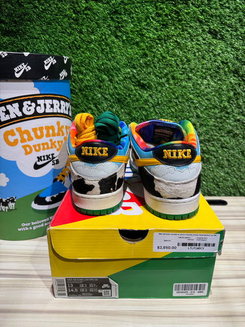 Nike SB Dunk Low Ben & Jerry's Chunky Dunky (Special Box) Sz 13