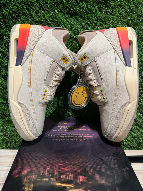 Jordan 3 Retro SP J Balvin Medellín Sunset Sz 5M