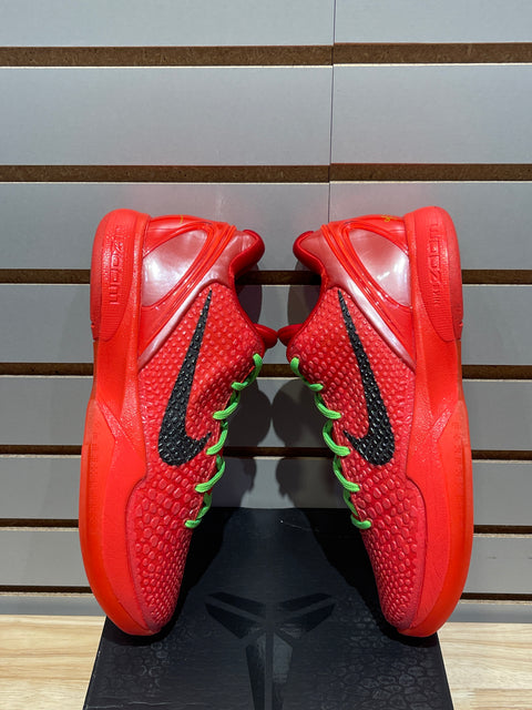 Nike Kobe 6 Protro Reverse Grinch Sz 8.5