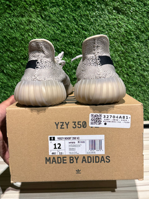 adidas Yeezy Boost 350 V2 Slate Sz 12