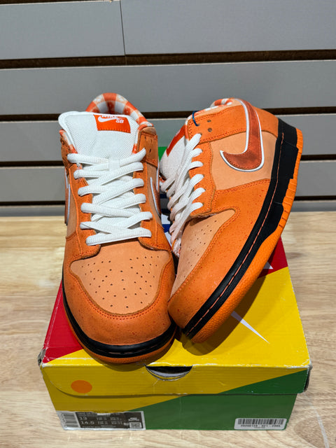 Nike SB Dunk Low Concepts Orange Lobster Sz 13