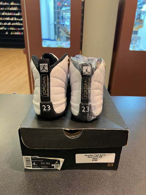 Jordan 12 Retro Royalty Taxi (GS) Sz 4Y