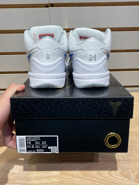 Nike Kobe 4 Protro Draft Day Pack New Jersey Nets (Opened Packaging) Sz 10