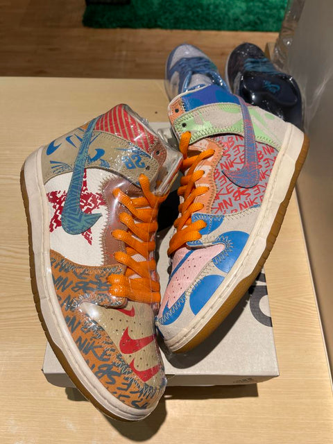 Nike SB Dunk High Thomas Campbell What the Dunk