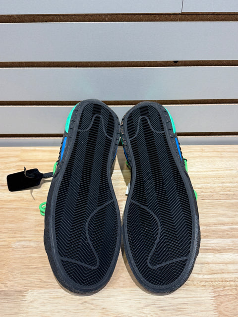 Nike Blazer Low Off-White Black Electro Green Sz 12
