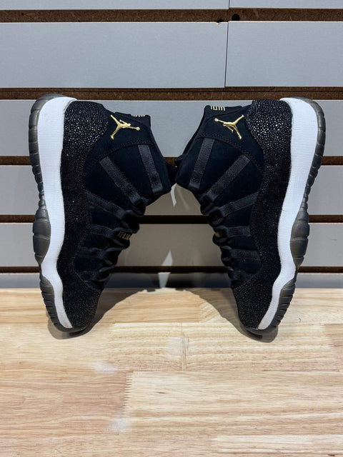 Jordan 11 Retro Heiress Black Stingray (GS) Sz 5Y