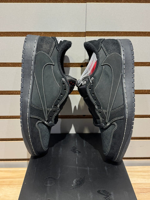Jordan 1 Retro Low OG SP Travis Scott Black Phantom Sz 9