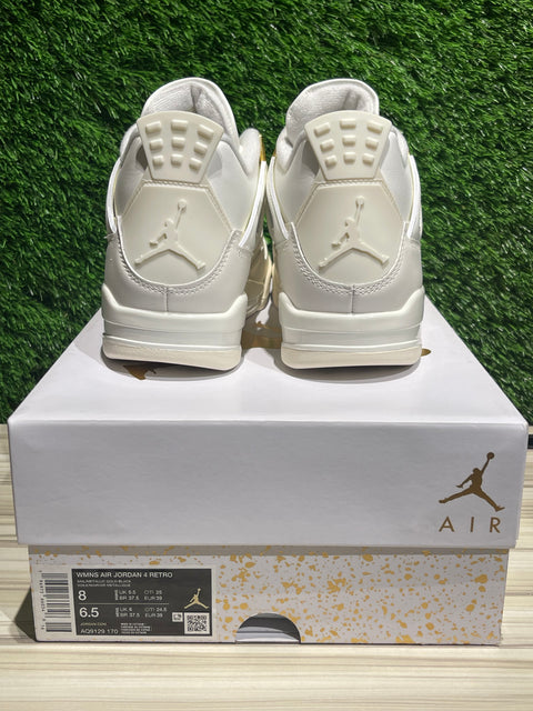Jordan 4 Retro Metallic Gold (Women's) Sz 6.5M