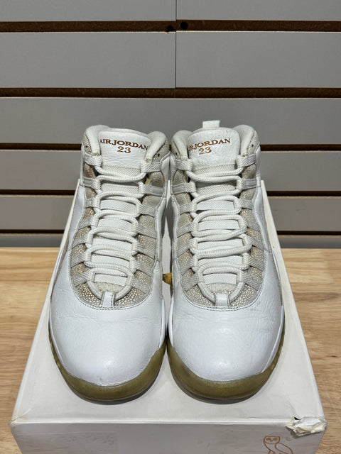 Jordan 10 Retro Drake OVO White Sz 11
