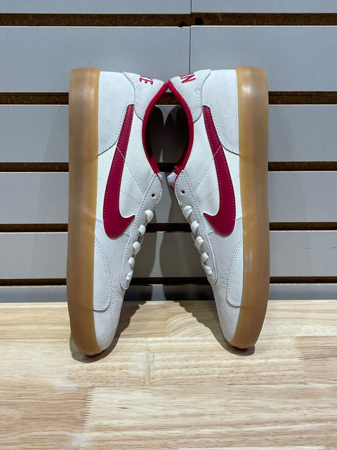 Nike SB Heritage Vulc Summit White Cardinal Red Sz 9.5