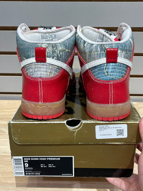 Nike SB Dunk High Shoe Goo Sz 9M