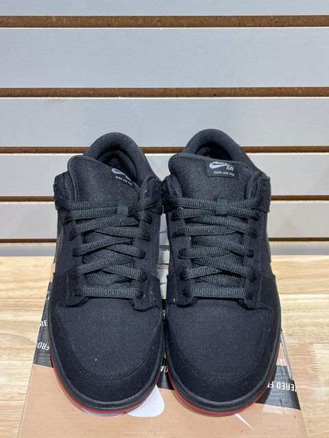 Nike SB Dunk Low Levis Black Denim Sz 10.5