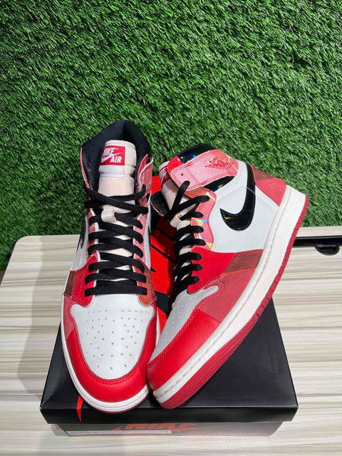 Jordan 1 Retro High OG Spider-Man Across the Spider-Verse Sz 12