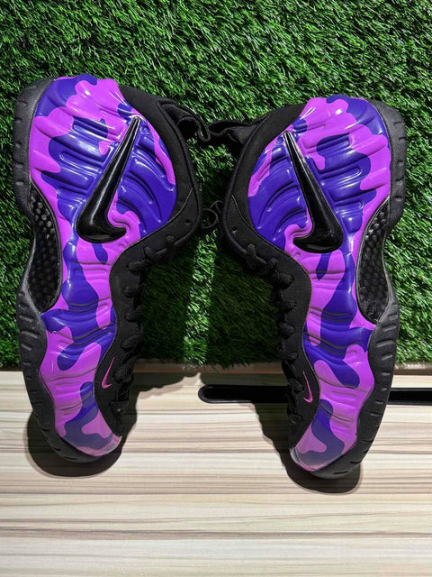 Nike Air Foamposite Pro Purple Camo Sz 11.5M.,