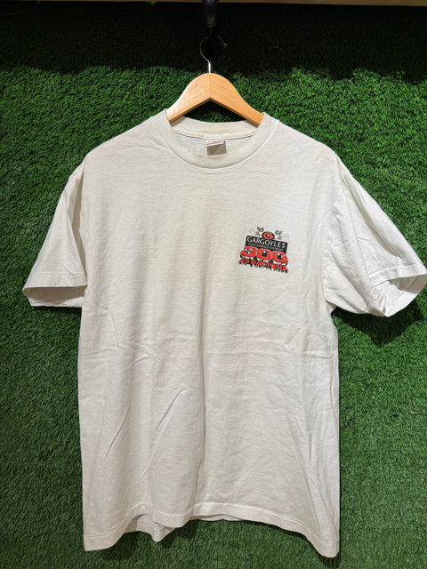 Vintage Rare Gargoyles Performance Eyewear Nascar Tee Sz L