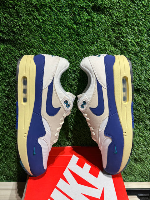 Nike Air Max 1 Athletic Department Deep Royal Blue Sz 10M
