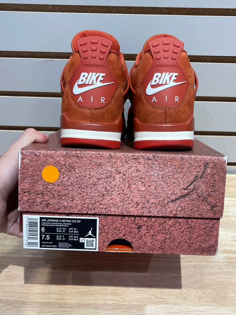 Air Jordan 4 Retro OG SP Nigel Sylvester Brick by Brick Sz 6