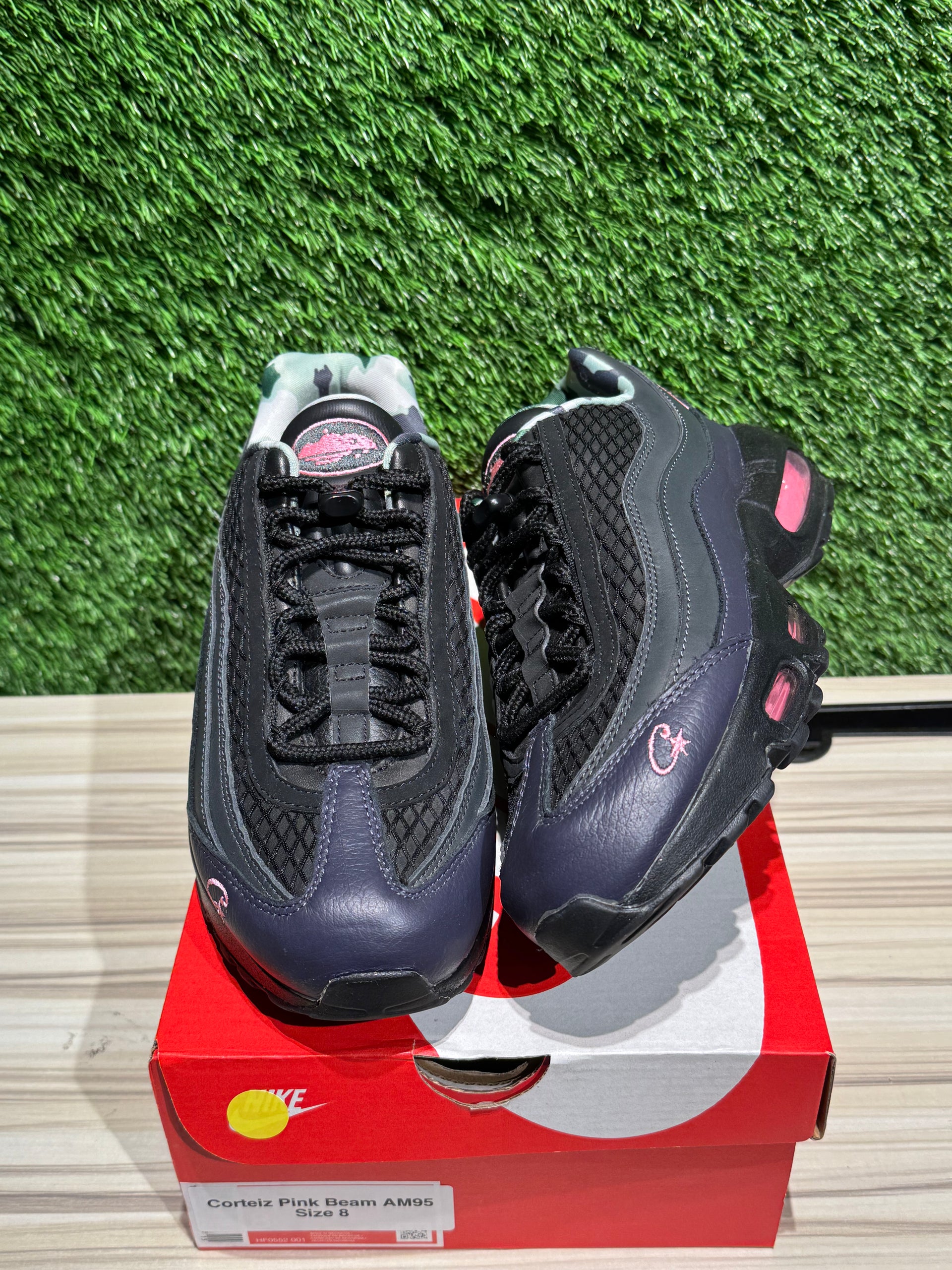 Nike Air Max 95 SP Corteiz Pink Beam Sz 8M – Sneak City