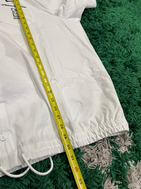 NWT Nike x PEACEMINUSONE Korea Club SS Venice Top White