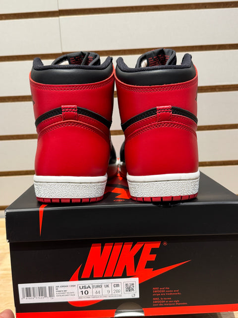 Jordan 1 Retro High '85 OG Bred (2025) Sz 10