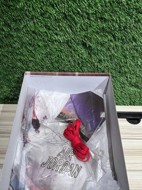 Jordan 1 Retro High OG Black Toe Reimagined Sz 9.5