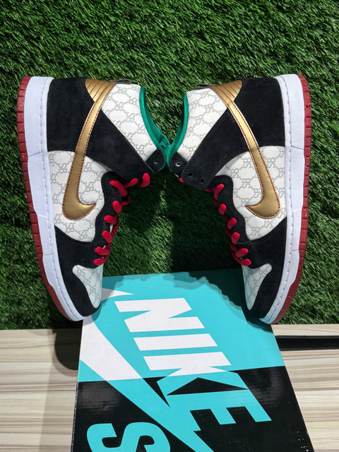 Nike SB Dunk High Black Sheep Paid in Full Sz 9M