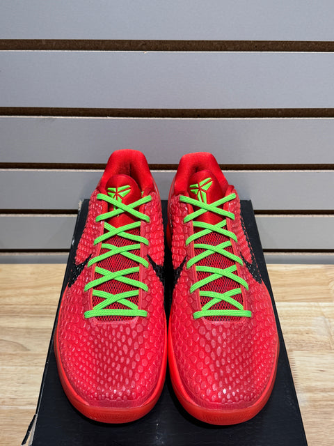 Nike Kobe 6 Protro Reverse Grinch Sz 8.5