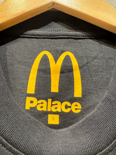 Palace x McDonald's Logo T-shirt Black Sz S