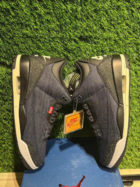 Jordan 3 Retro Levi’s Indigo Sz 11