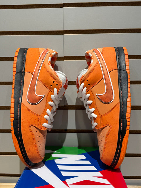 Nike SB Dunk Low Concepts Orange Lobster Sz 13