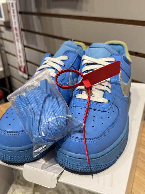 Nike Air Force 1 Low Off-White MCA University Blue Sz 6M/7.5W