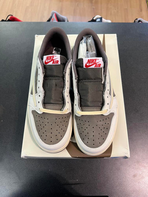 Jordan 1 Retro Low OG SP Travis Scott Reverse Mocha Sz 6.5M/8W